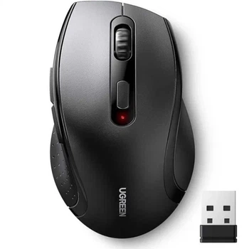 Мышь беспроводная Ugreen M511 1600 DPI USB 2.4G Черный (1015-795-00)