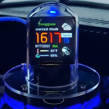 Настольные часы BauTech с Wi-Fi и RGB-подсветкой умные Синий (1015-961-00)