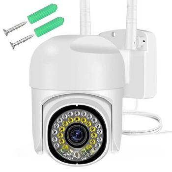 WiFi камера видеонаблюдения 5MP / Вайфай камера уличная / Возвратная IP камера наблюдения