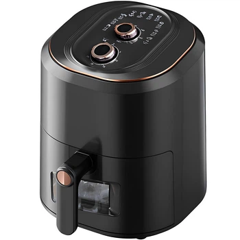 Мультипечь 1400Вт, 7,5л, Синий / Аэрофритюрница / Фритюрница без масла / Электрический аэрогриль для кухни