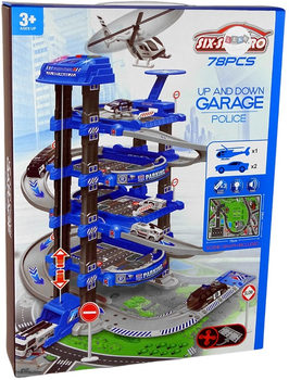 Гараж для автомобілів LEAN Toys Поліція 14610 (5905515350648)