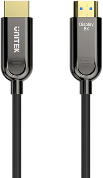 Kabel Unitek Optical HDMI - HDMI 2.1 AOC 8K 30 m Black (C11085GY01-30M)