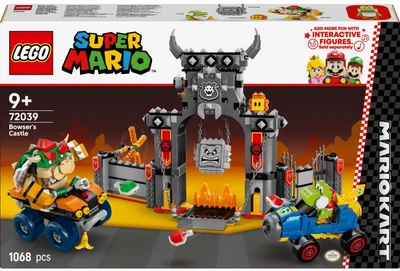 Конструктор LEGO Super Mario Mario Kart – Bowser та його замок 1068 деталей (72039)
