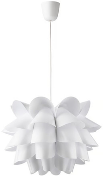 Lampa wisząca IKEA KNAPPA Biała (500.706.51)