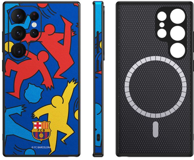 Etui OCPC FCB Phone Case Magnetic SP do Samsung Galaxy S24 Ultra Blue (OCFCBMCS24USP)