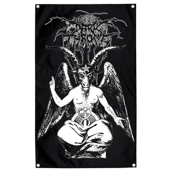 Прапор Darkthrone "Black Death & Beyond Baphomet" sfc-043