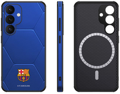 Etui OCPC FCB Phone Case Magnetic SE do Samsung Galaxy S25 Blue (OCFCBMCS25SE)