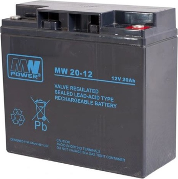 Akumulator MW Power VRLA AGM MW 20-12 12V 20Ah (5901885207292)