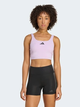 Спортивний топ для фітнесу жіночий Adidas Optime Bra Tank JZ6029 M Фіолетовий (4068809509885)