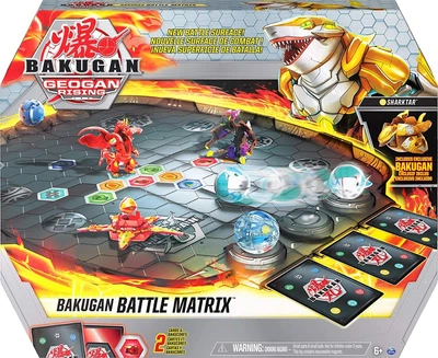 Арена для бакуганов Spin Master Bakugan Geogan Rising Battle Matrix (6060362)