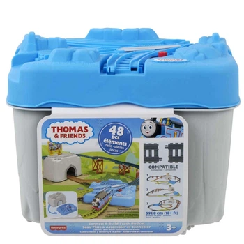 Дополнительный набор рельсов для железных дорог Thomas & Friends Connect & Build Bucket (HNP81)