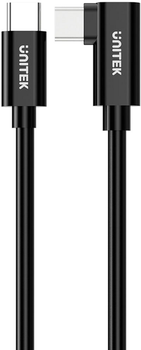 Kabel Unitek Right Angle USB Type-C - USB Type-C VR Link Pro 5 m Black (C14094ABK01-5M)