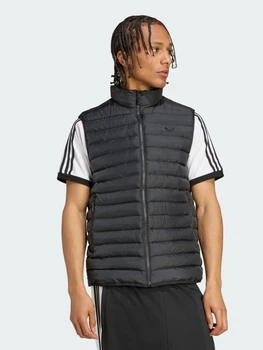Теплий жилет чоловічий Adidas Originals JW5845 S Чорний (4068809414646)