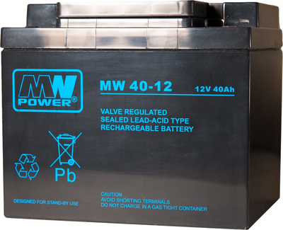 Akumulator MW Power VRLA AGM MW 40-12 12V 40Ah (5901885207346)