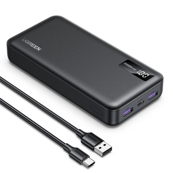 Універсальна мобільная батарея UGREEN PB312 20000mAh 22.5W черный