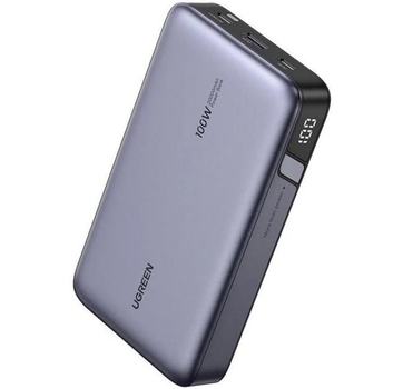 Повербанк 20000mAh 100W UGREEN PB720 2хType-C/USB кабель у комплекті