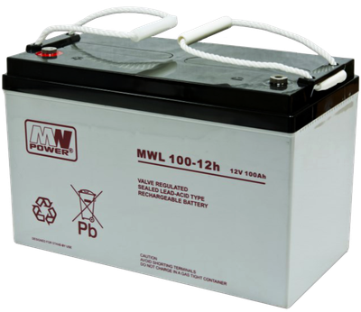 Akumulator MW Power VRLA AGM MWL 100-12 12V 100Ah (5901885207667)