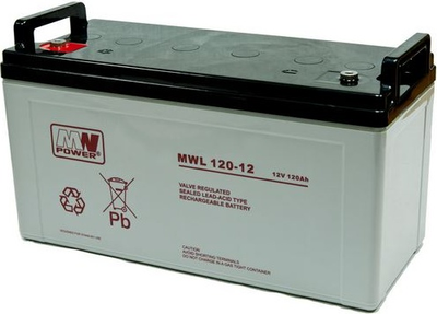 Akumulator MW Power VRLA AGM MWL 120-12 12V 120Ah (5901885207674)