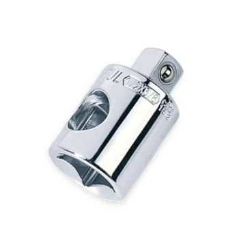Переходник 3/8" (мама) - 1/2" (папа) CrV с отверстием под вороток d 17,2мм Toptul