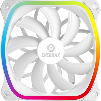 Вентилятор Enermax SquA RGB White (UCSQARGB12P-W-SG)