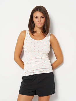 Майка нательная женская хлопковая H&M 0134114 34 Белая (2000001633205)