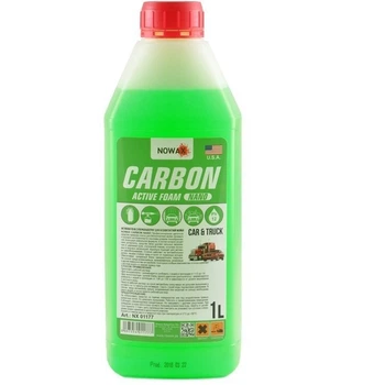 NOWAX Пена активная суперконц. для бесконт. мойки NOWAX CARBON NANO ACTIVE FOAM 1L NX01177