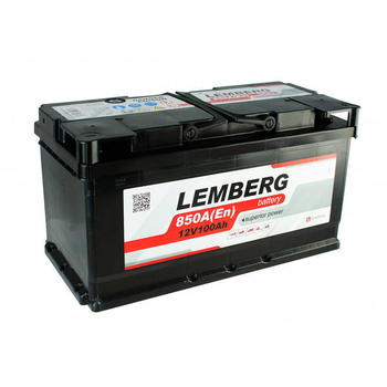 Аккумулятор 100 Аh/12V LEMBERG battery Euro LB100-0
