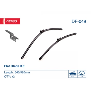 Комплект стеклоочистителей DENSO DF-049 Flat Blade Kit 640/520 мм