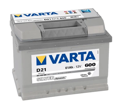 Аккумулятор VARTA 61 Ач Silver Dynamic D21 561400060