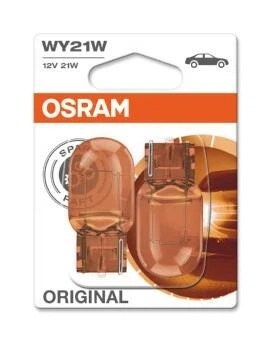 Лампа OSRAM WY21W 12V 21W WX3X16D 7504-2BL