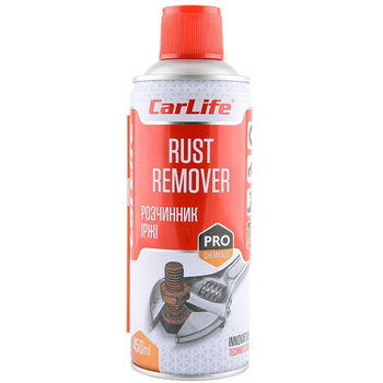 CARLIFE Растворитель ржавчины Rust remaver 450ml CF451