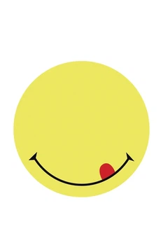 Блок паперу з клейким шаром Axent Smile колір жовтий Axent ЦБ-00190360