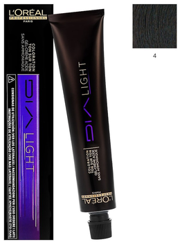 Farba do włosów L’Oreal Professionnel Paris Dia Light 4 bez amoniaku brązowy 50 ml (3474637003692)