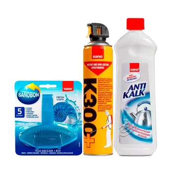 Набор Sano: для пола Floor Plus, уход, уход Anti Kalk (423635, 288352, 286297)