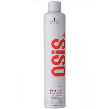 Лак для волосся SCHWARZKOPF OSIS + SESSION Extra Strong Hold Hairspray 500мл.