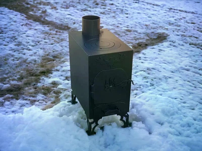 Піч -буржуйка з конфоркою опалювально-варочна Огніво
