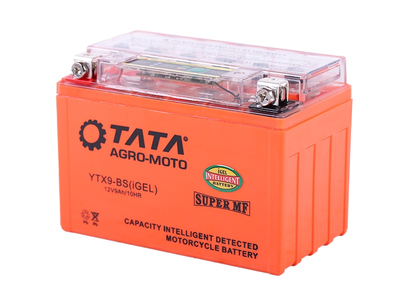 Аккумулятор YTX9-BS OUTDO гелевый 9АH 150*85*105mm оранжевый (с индикатором)