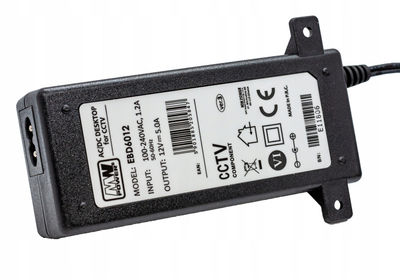 Настільний блок живлення MVPower імпульсний 12V/5A 60W 2.1/5.5 DC (EBD6012)