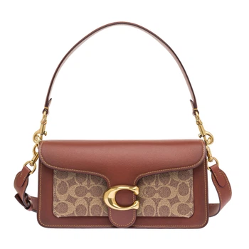 Сумка Coach Signature Monogram Shoulder Bag, red