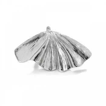 Каблучка "Ginkgo Leaf",срібло
