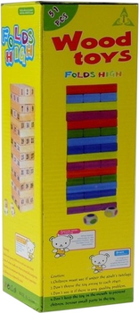 Настільна гра Lean Toys Вежа дерев'яна (5905214973414)