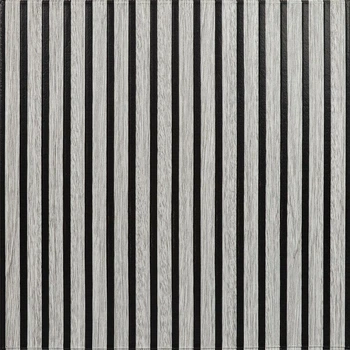 Самоклеющаяся панель-рейка Sticker Wall 680х670х5мм Серебряно-черный SW-00002532