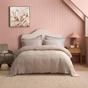 Покривало Lotus Home - Larna muslin beige 160*200 (svt-2000022344258)