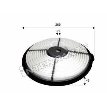 Воздушный фильтр для автомобиля Interparts IPA-704
