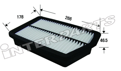 Фільтр повітряний DAEWOO TACUMA Interparts (IPAD011)