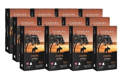 Кава Carraro Ethiopia, 120 капсул Nespresso ( 11585 )