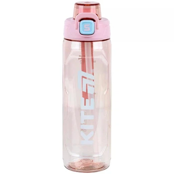 Пляшечка для води Kite K25-1211-3, 800 мл, рожева