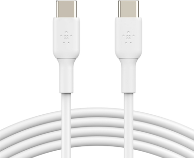 Zestaw kabli Belkin BoostCharge Flex USB Type-C – USB Type-C 60W 1 m White (CAB003BT1MWH2PK)
