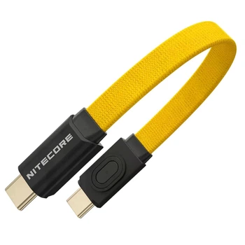 Кабель Nitecore NLink10 USB-C - USB-C з Магнітним Кріпленням, Швидка Зарядка 60 Вт