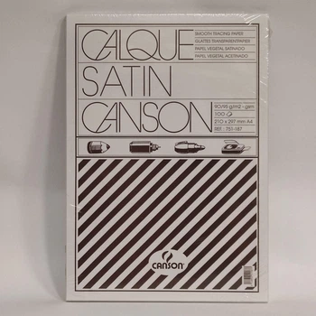 Калька бумага Canson А4, 100 листов (94 г/м кв) матовая (5812)